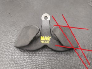 MAGグリップの面